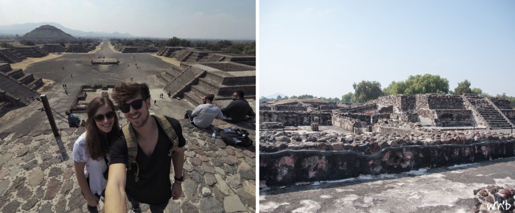 Ruinen Teotihuacán