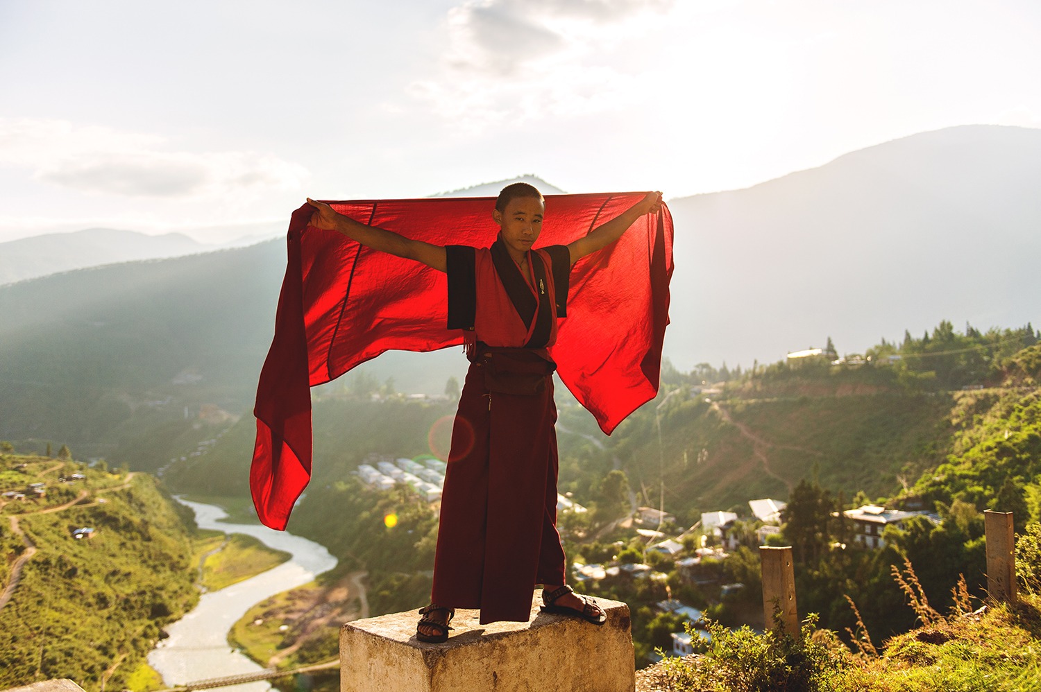 Monk Bhutan