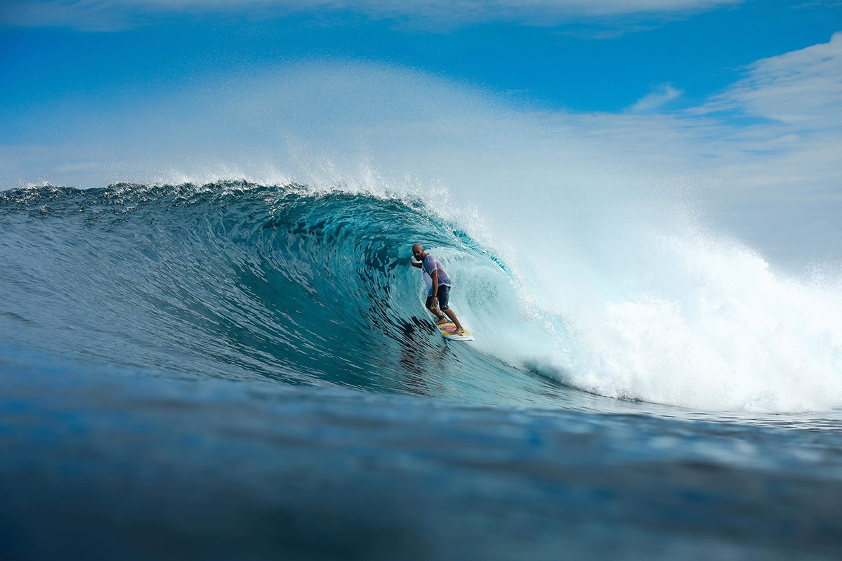 Surfing in Northern Sumatra