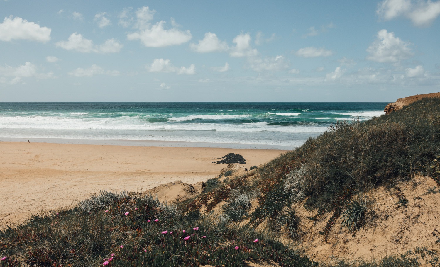 Surfing in the Algarve